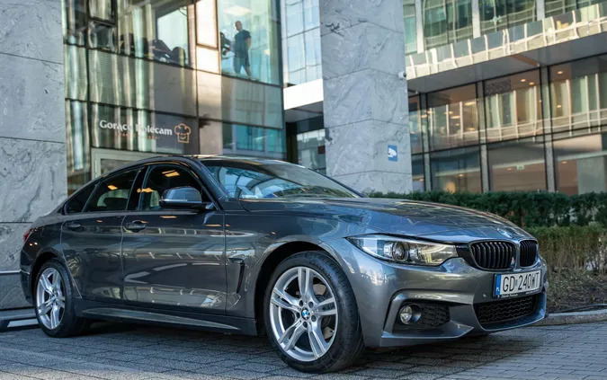 wielkopolskie BMW Seria 4 cena 136000 przebieg: 42500, rok produkcji 2019 z Gdańsk